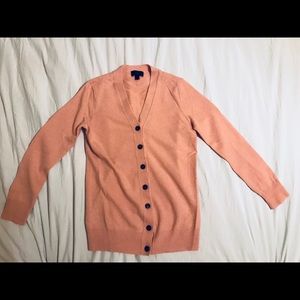 J. Crew Pink Cashmere Sweater